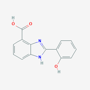 2-(2-Hydroxyphenyl)-3H-benzoimidazole-4-carboxylic acid图片