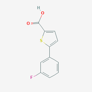 5-(3-fluorophenyl)thiophene-2-carboxylic Acid图片