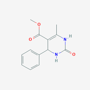 Methyl 6-methyl-2-oxo-4-phenyl-1,2,3,4-tetrahydropyrimidine-5-carboxylate图片