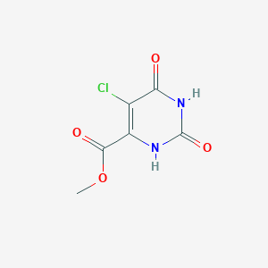 Methyl 5-chloro-2,6-dihydroxypyrimidine-4-carboxylate图片