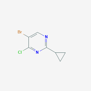 5-Bromo-4-chloro-2-cyclopropylpyrimidine图片