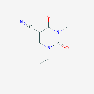 allylmethyldioxotetrahydropyrimidinecarbonitrile图片