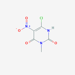 6-Chloro-3-methyl-5-nitro-2,4(1H,3H)-pyrimidinedione图片