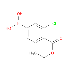 4-乙氧羰基-3-氯苯基硼酸图片