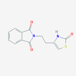 2-[2-(2-Oxo-2,3-dihydro-1,3-thiazol-4-yl)ethyl]-2,3-dihydro-1H-isoindole-1,3-dione图片