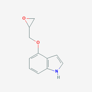 4-(oxiran-2-ylmethoxy)-1H-indole图片