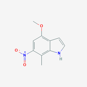 7-Methyl-4-methoxy-6-nitro 1H-Indole图片