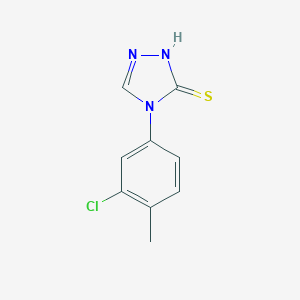 4-(3-chloro-4-methylphenyl)-4H-1,2,4-triazole-3-thiol图片