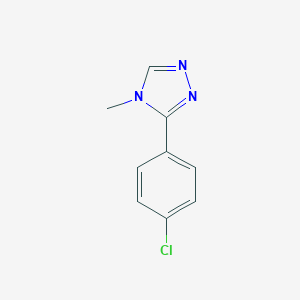 3-(4-chlorophenyl)-4-methyl-4H-1,2,4-triazole图片
