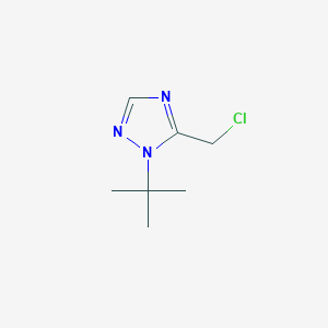 1-tert-butyl-5-(chloromethyl)-1H-1,2,4-triazole图片