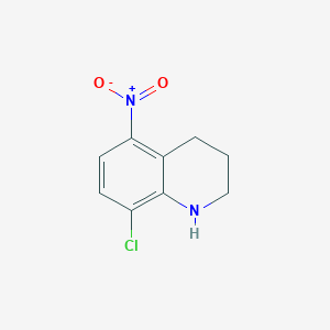 8-chloro-5-nitro-1,2,3,4-tetrahydroquinoline图片