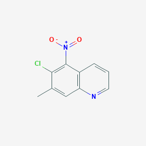 6-Chloro-7-methyl-5-nitroquinoline图片