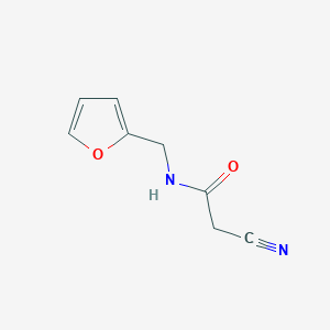 2-Cyano-N-(furan-2-ylmethyl)acetamide图片