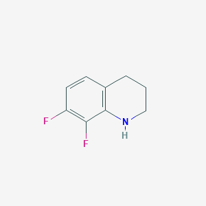 7,8-difluoro-1,2,3,4-tetrahydroquinoline图片