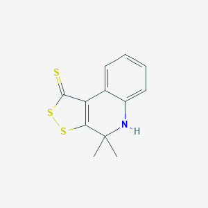 4,4-dimethyl-4,5-dihydro-1H-[1,2]dithiolo[3,4-c]quinoline-1-thione图片
