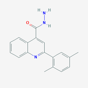 2-(2,5-dimethylphenyl)quinoline-4-carbohydrazide图片
