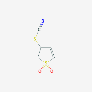 3-Thiocyanato-2,3-dihydro-thiophene 1,1-dioxide图片