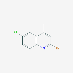 2-Bromo-6-chloro-4-methylquinoline图片