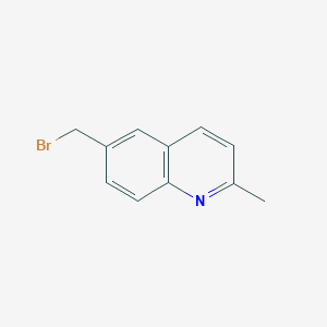 6-(Bromomethyl)-2-methylquinoline图片