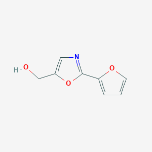 [2-(furan-2-yl)-1,3-oxazol-5-yl]methanol图片