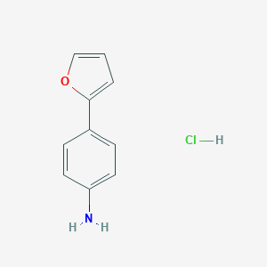 4-(Furan-2-yl)aniline Hydrochloride图片