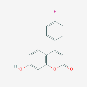 4-(4-氟苯基)-7-羟基-2H-1-苯并吡喃-2-酮图片