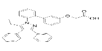 2-(5-乙基-3,4-二苯基-吡唑-1-基)-联苯-3-基氧基]乙酸图片