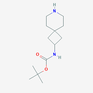tert-butylN-{7-azaspiro[3,5]nonan-2-yl}carbamate图片