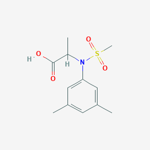 N-(3,5-Dimethylphenyl)-N-(methylsulfonyl)alanine图片