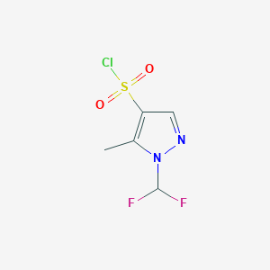 1-(difluoromethyl)-5-methyl-1H-pyrazole-4-sulfonyl chloride图片