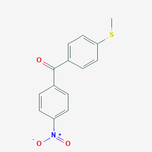 4-nitro-4'-thiomethylbenzophenone图片