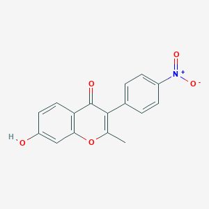 7-hydroxy-2-methyl-3-(4-nitrophenyl)-4H-chromen-4-one图片