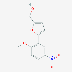 [5-(2-Methoxy-5-nitrophenyl)-2-furyl]methanol图片