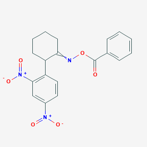 1-{2-[(benzoyloxy)imino]cyclohexyl}-2,4-dinitrobenzene图片