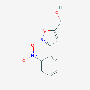 [3-(2-Nitro-phenyl)-isoxazol-5-yl]-methanol图片