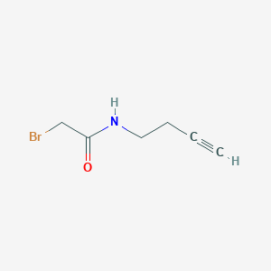 2-Bromo-N-(but-3-yn-1-yl)acetamide图片