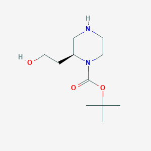 tert-butyl(2S)-2-(2-hydroxyethyl)piperazine-1-carboxylate图片