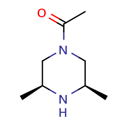 1-[cis-3,5-dimethylpiperazin-1-yl]ethan-1-one图片