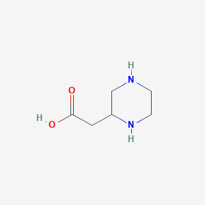 2-(piperazin-2-yl)aceticacid图片