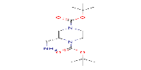 1,4-di-tert-butyl(2R)-2-(aminomethyl)piperazine-1,4-dicarboxylate图片