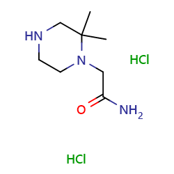 2-(2,2-dimethylpiperazin-1-yl)acetamidedihydrochloride图片