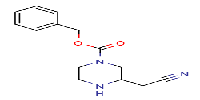 benzyl3-(cyanomethyl)piperazine-1-carboxylate图片