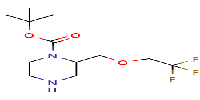 tert-butyl2-[(2,2,2-trifluoroethoxy)methyl]piperazine-1-carboxylate图片