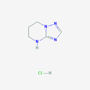 4H,5H,6H,7H-[1,2,4]Triazolo[1,5-a]pyrimidine Hydrochloride图片