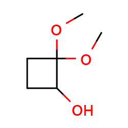 2,2-dimethoxycyclobutan-1-ol图片