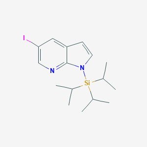 5-Iodo-1-triisopropylsilanyl-1H-pyrrolo-[2,3-b]pyridine图片