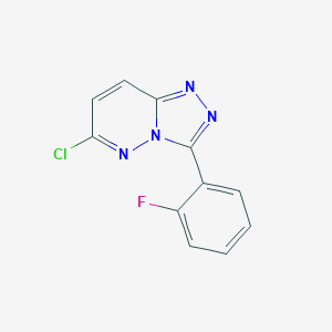6-Chloro-3-(2-fluorophenyl)[1,2,4]triazolo[4,3-b]pyridazine图片
