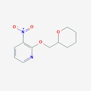 3-Nitro-2-(tetrahydro-2H-pyran-2-ylmethoxy)pyridine图片