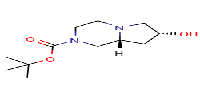 tert-butyl(7R,8aR)-7-hydroxy-octahydropyrrolo[1,2-a]piperazine-2-carboxylate图片