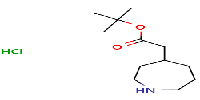 tert-butyl2-(azepan-4-yl)acetatehydrochloride图片